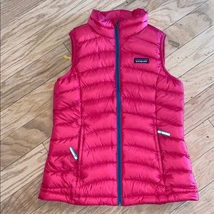 Hot pink patagonia vest